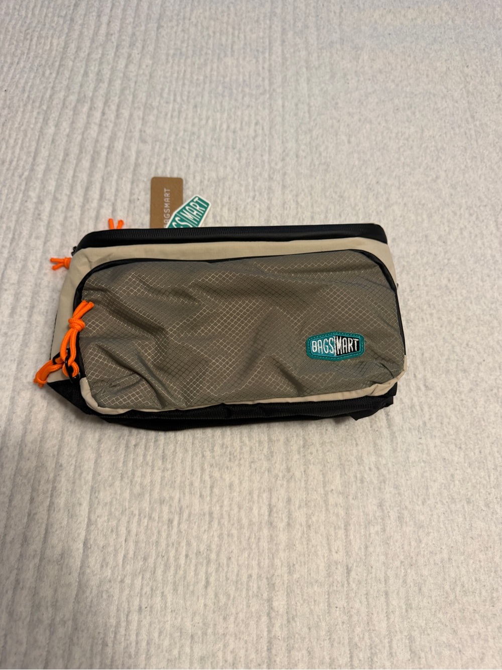 BagsMart Khaki Travel Organizer Pouch - Compact Carry Case
